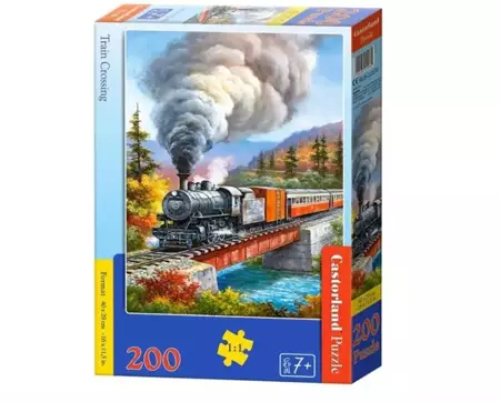 Puzzle 200 Train Crossing CASTOR - Castorland