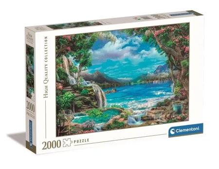 Puzzle 2000 HQ Paradise on earth - Clementoni