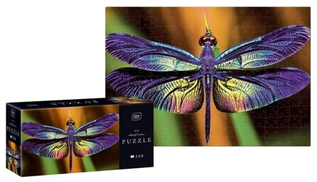 Puzzle 250 Colourful Nature 3 Dragonfly - INTERDRUK