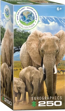 Puzzle 250 Elephants 8251-5787 - Eurographics