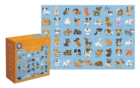 Puzzle 250 Kids 7 Dogs - INTERDRUK