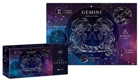 Puzzle 250 Zodiac Signs 3 Gemini - INTERDRUK