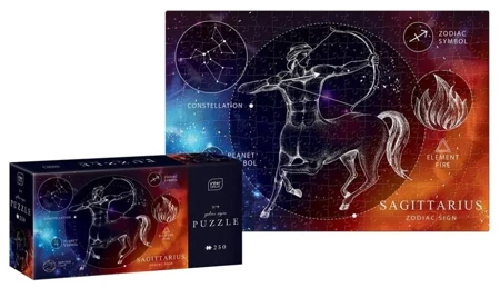 Puzzle 250 Zodiac Signs 9 Sagittarius - INTERDRUK