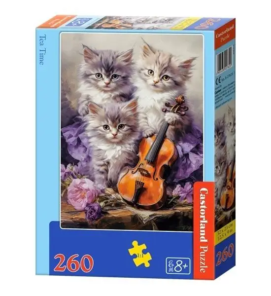 Puzzle 260 Musical Kittens CASTOR - Castorland