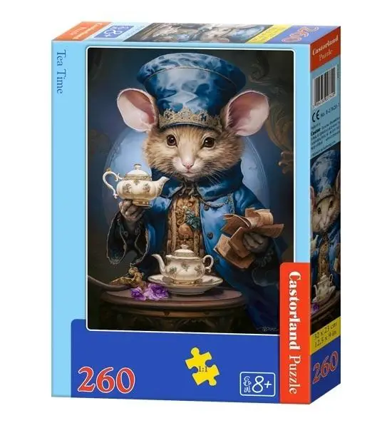 Puzzle 260 Tea Time CASTOR - Castorland