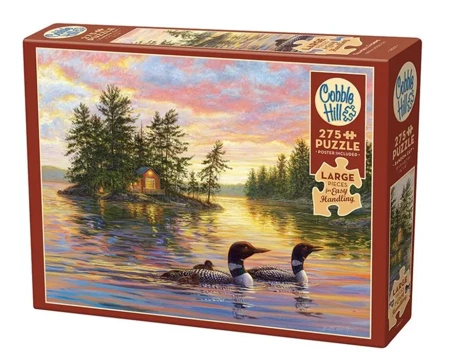 Puzzle 275 XL Spokojny wieczór G3 - Cobble Hill