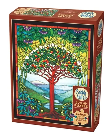 Puzzle 275 XL Witraż: Drzewo życia G3 - Cobble Hill