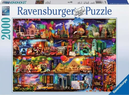 Puzzle 2D 2000 Świat książek 16685 - RAVENSBURGER