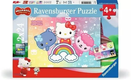 Puzzle 2x24 Hello Kitty - Ravensburger