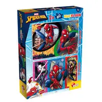 Puzzle 2x60 Spider-Man Marvel MaxiFloor - Lisciani