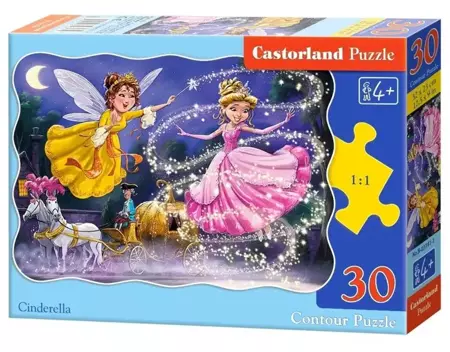 Puzzle 30 Cinderella CASTOR - Castorland