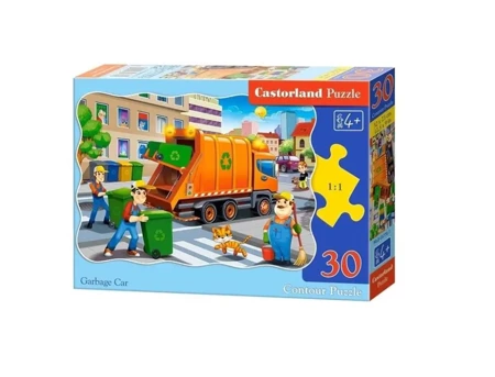 Puzzle 30 Garbage Car CASTOR - Castorland