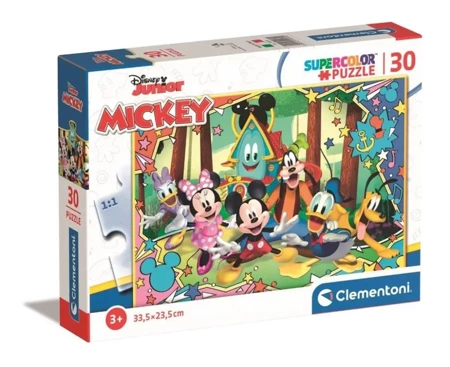 Puzzle 30 Super Kolor Mickey - Clementoni