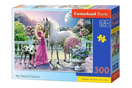 Puzzle 300 Mój przyjaciel Jednorożec CASTOR - Castorland