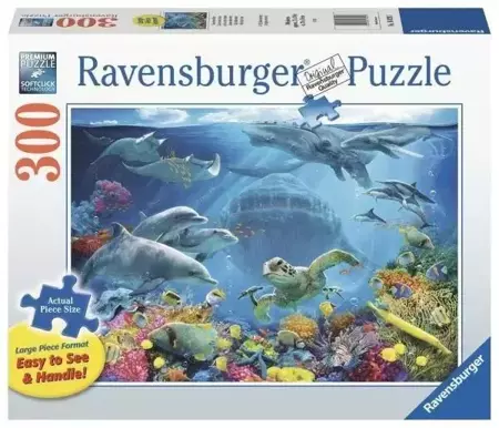Puzzle 300 Podwodne życie - Ravensburger