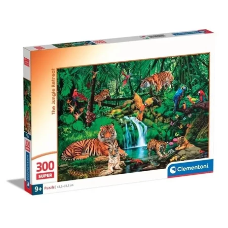 Puzzle 300 Super The Jungle Retreat - Clementoni