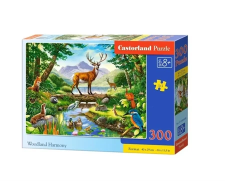 Puzzle 300 Woodland Harmony CASTOR - Castorland