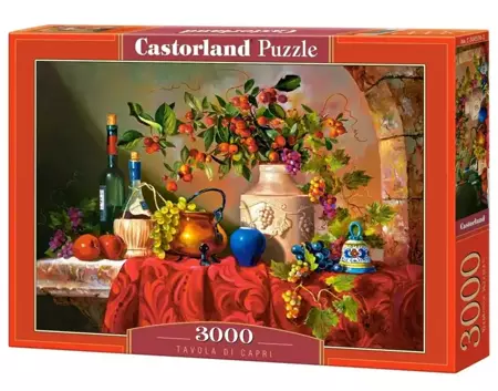 Puzzle 3000 Tavola di Capri CASTOR - Castorland