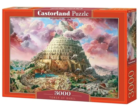 Puzzle 3000 Wieża Babel CASTOR - Castorland