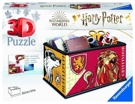 Puzzle 3D 216 Szkatułka Harry Potter - Ravensburger