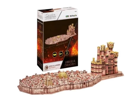 Puzzle 3D 262 Ród Smoka - Królewska Przystań - Revell