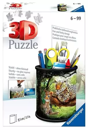 Puzzle 3D 54 Przybornik: Dzika przyroda - Ravensburger