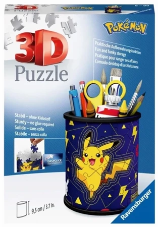 Puzzle 3D 54 Przybornik Pikachu - Ravensburger