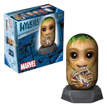 Puzzle 3D Hylkies: Groot - Ravensburger