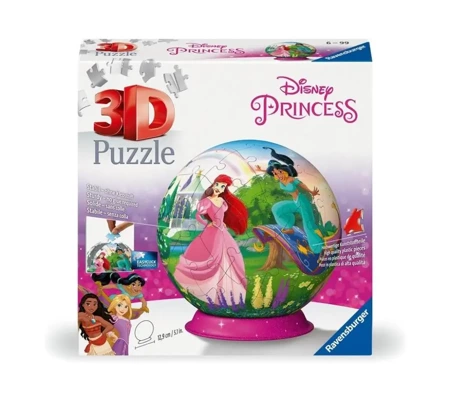 Puzzle 3D Kula: Księżniczki Disney'a - Ravensburger