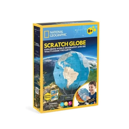 Puzzle 3D National Geographic Globus - Cubic Fun