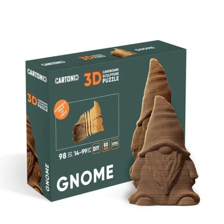 Puzzle 3D kartonowe - Gnom - Cartonic