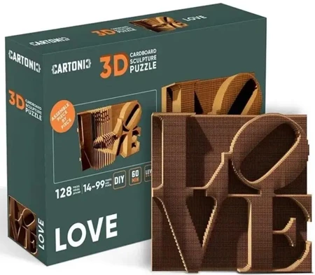 Puzzle 3D kartonowe - Love - Cartonic