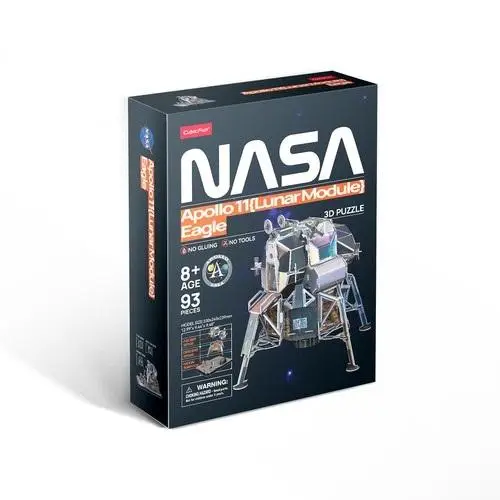 Puzzle 3d Moduł Księżycowy Apollo 11 - Cubic Fun