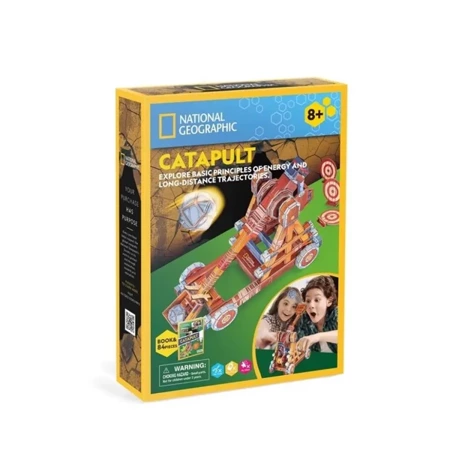 Puzzle 3d National Geographic Katapulta - Cubic Fun