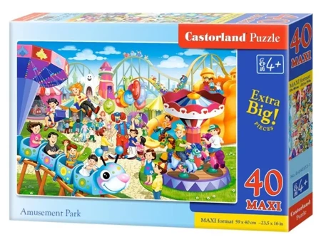 Puzzle 40 maxi - Amusement Park CASTOR - Castorland