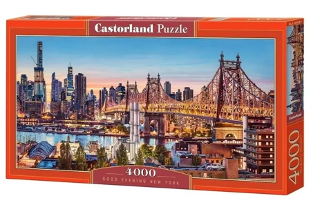 Puzzle 4000 Good Evening New York CASTOR - Castorland