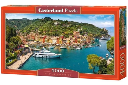 Puzzle 4000 View of Portofino CASTOR - Castorland
