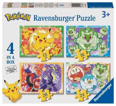 Puzzle 4w1 Pokemon - Ravensburger