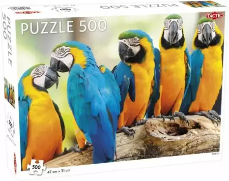 Puzzle 500 Animal: Parrots - Tactic