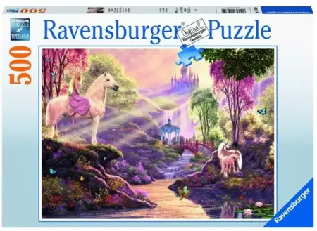 Puzzle 500 Bajkowa rzeka - Ravensburger