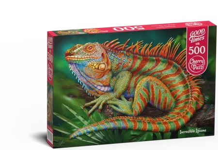 Puzzle 500 CherryPazzi Incredible Iguana 20128