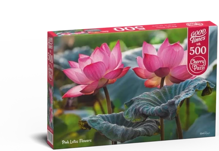 Puzzle 500 CherryPazzi Pink Lotus Flowers 20012