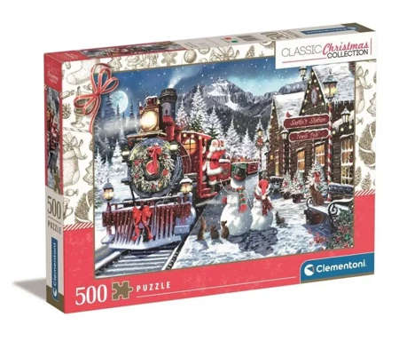 Puzzle 500 Classic Christmas Collection - Clementoni