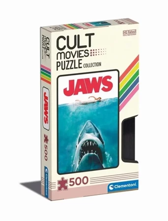 Puzzle 500 Cult Movies Jaws - Clementoni