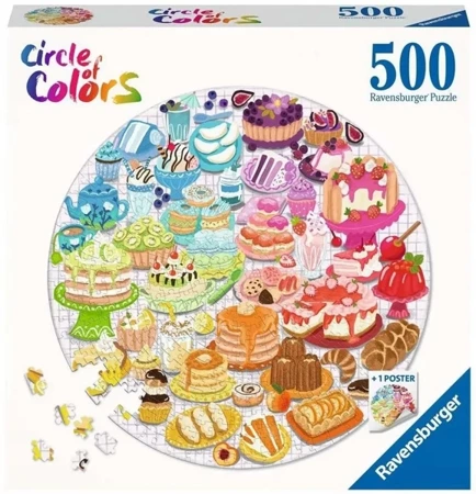 Puzzle 500 Desery - Ravensburger