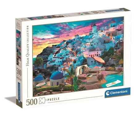 Puzzle 500 HQ Greece View - Clementoni