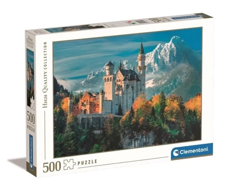 Puzzle 500 HQ Neuschwanstein Castle - Clementoni