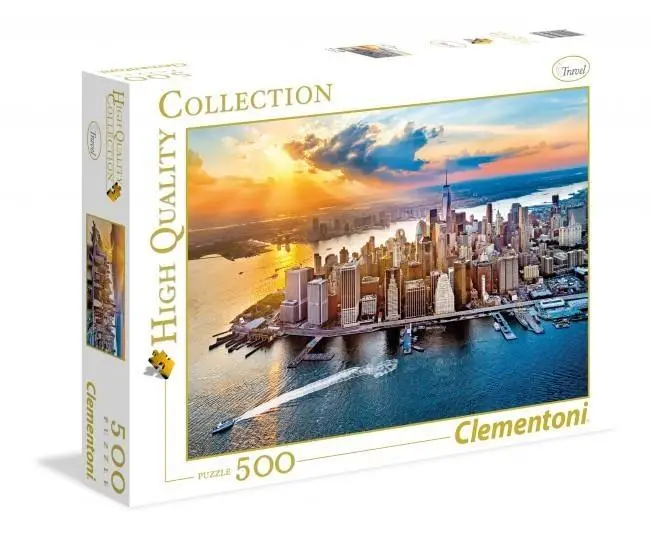 Puzzle 500 HQ New York - Clementoni