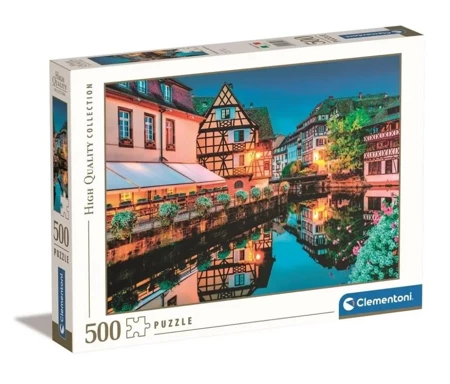 Puzzle 500 HQ Strasbourg old town - Clementoni