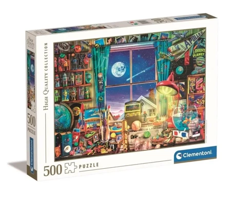 Puzzle 500 HQ To the Moon - Clementoni